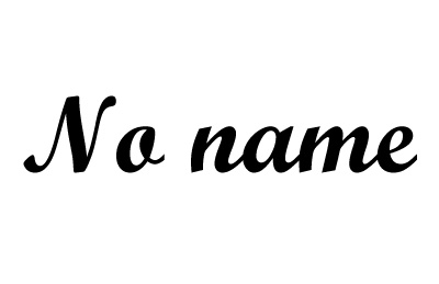 No name
